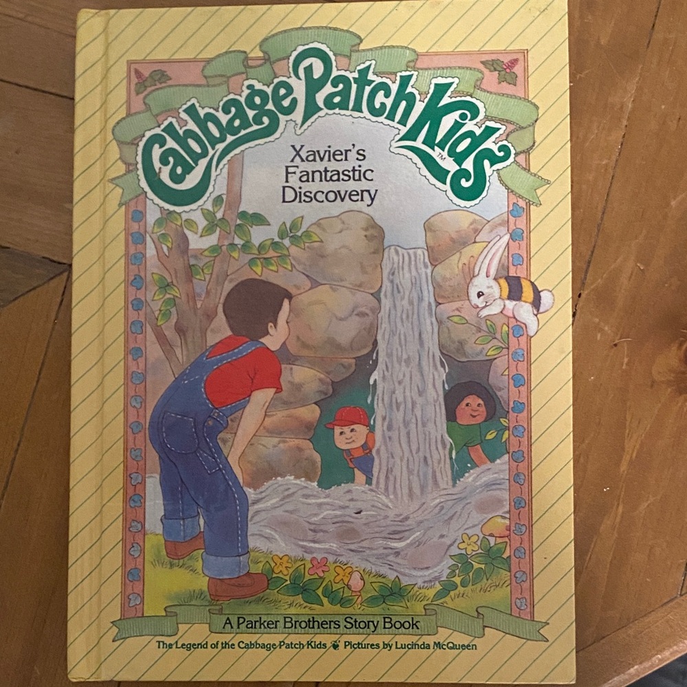 Vintage Cabbage Patch Kids Xavier’s Fantastic Discovery Story Book